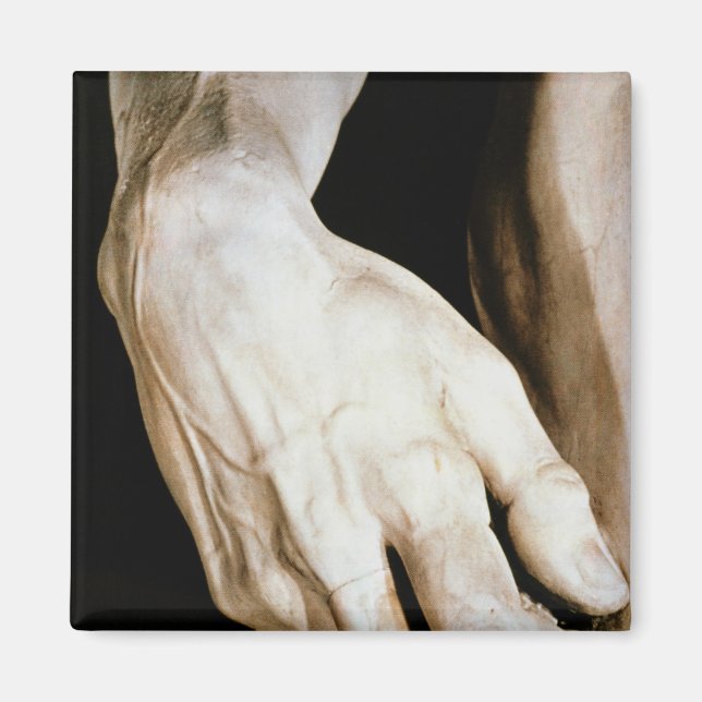 David av Michelangelo Buonarroti , 1501-04 Magnet (Framsidan)