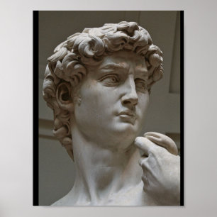 "David" av Michelangelo Poster