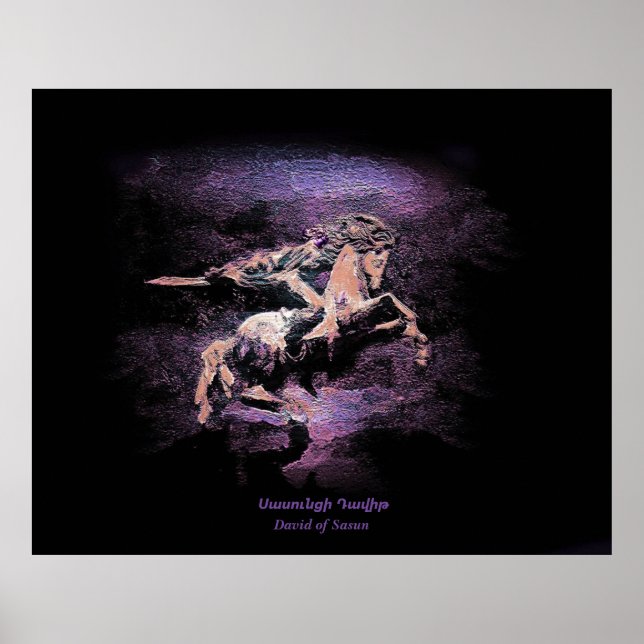 David av Sasun Poster (Framsidan)