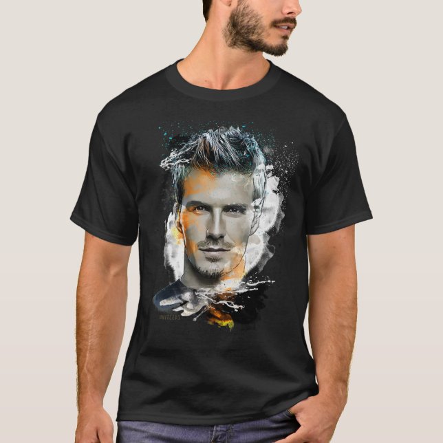 David Beckham - Painting Classic T-Shirt (Framsida)