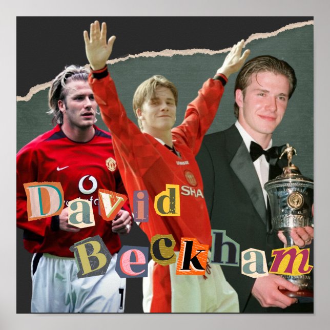 David Beckham Poster (Framsidan)