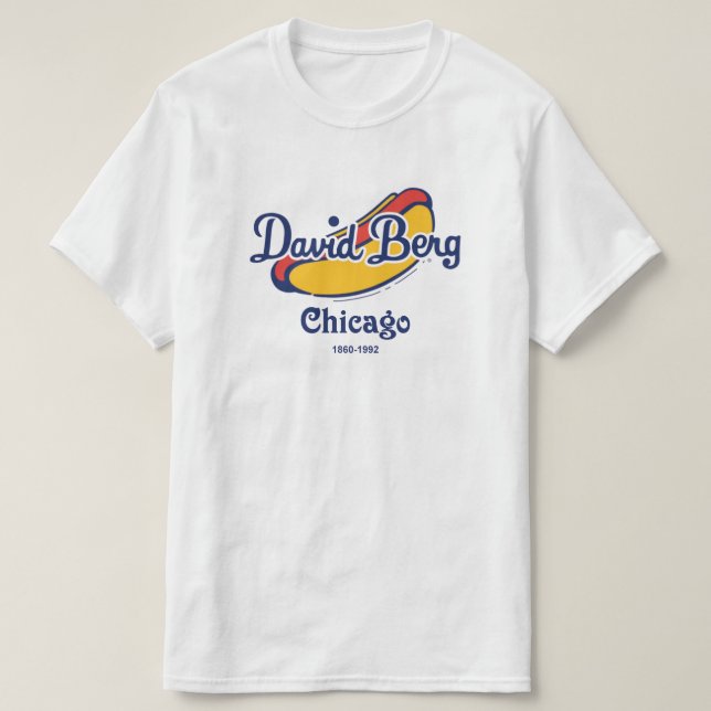 David Berg & Company, Chicago 1860-1992 T Shirt (Design framsida)