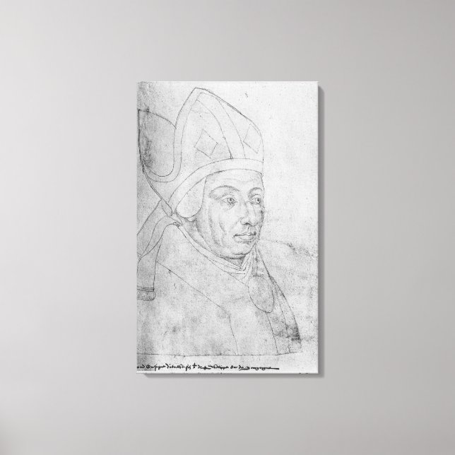 David, biskop av Utrecht Canvastryck (Framsida)