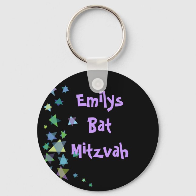 David Black Nyckelring Pub Bat mitzvah Gift (Framsida)