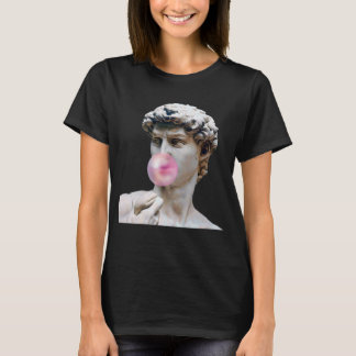 David Blowing Rosa Gum T Shirt