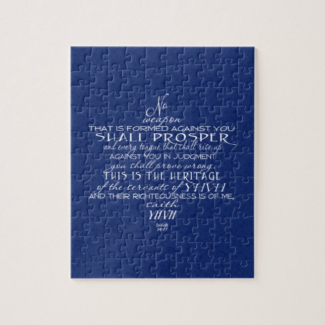 David Blue - No Weapon Star Pussel (Vertikal)