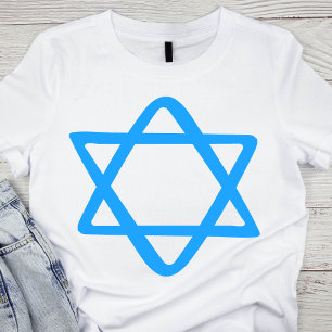 David Blue Star T Shirt