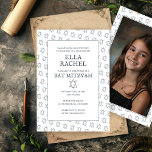 David B'nai Fladdermus Pub Mitzvah Anpassningsbar  Inbjudningar<br><div class="desc">Perfekt-kort för att tillkännage en pub mitzvah, bat mitzvah eller annan judisk firande! Hand skapade konst åt dig! FULLT ANPASSADE! Klicka på "Anpassa" ovan om du vill redigera texten och lägga till ett eget foto på baksidan. Klicka på "Redigera med verktyg" om du vill justera typsnitt, färg och placeringar och...</div>
