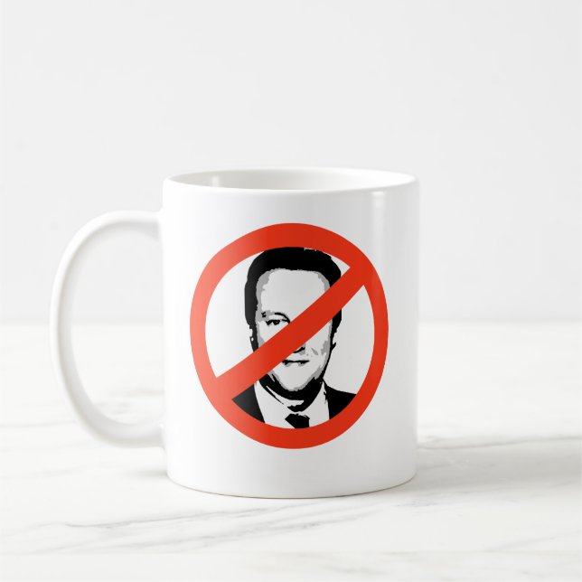 David Cameron Kaffemugg (Vänster)