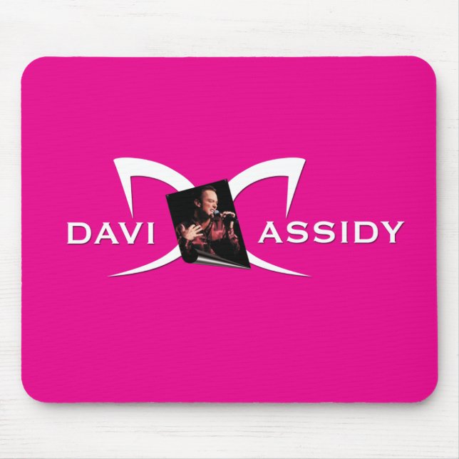 David Cassidy skräddarsy Mousepad - Musmatta (Framsidan)