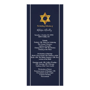 David-ceremonin: "Navy" och "Golden Star" Reklamkort