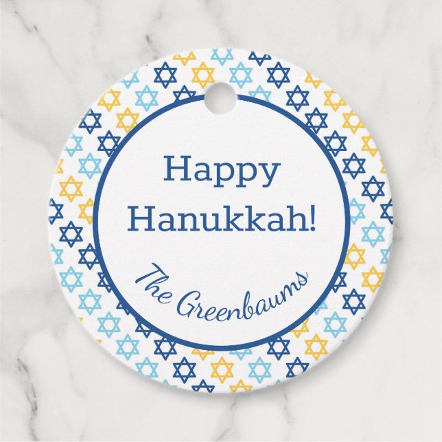 David Classic-stjärnan Gåvor Etiketter (Framsida)