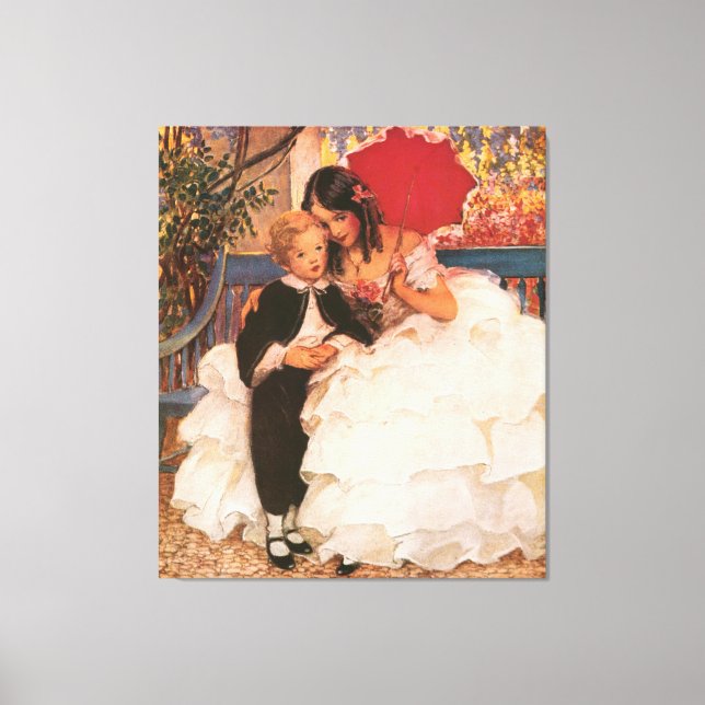 David Copperfield & Hans Mor Print Canvastryck (Framsida)