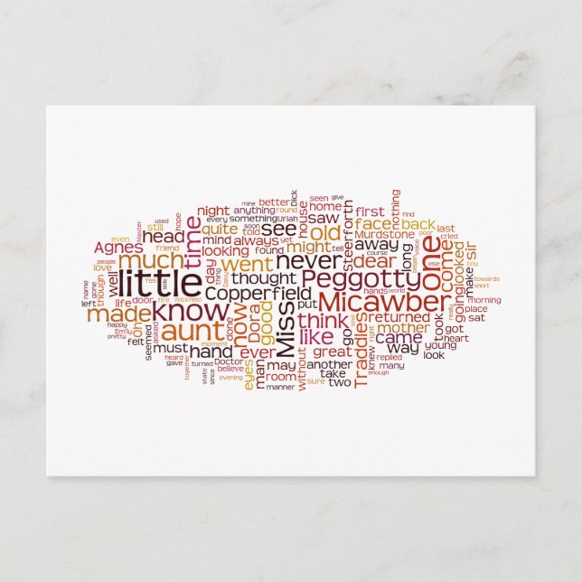 David Copperfield Vykort (Framsida)