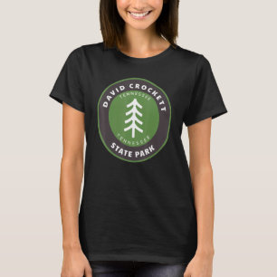 David Crockett State Park Tennessee Tn Forest Badg T Shirt