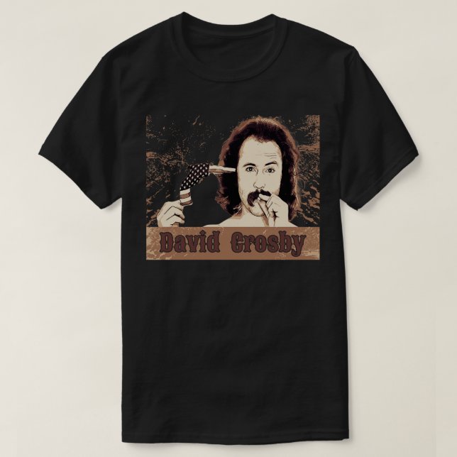David Crosby T Shirt (Design framsida)