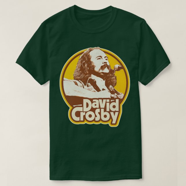 David Crosby T Shirt (Design framsida)