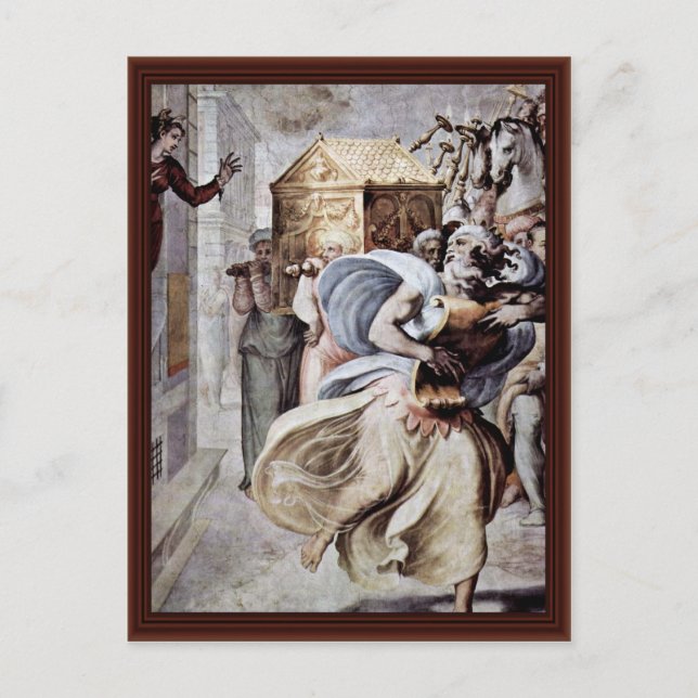 David Dancing Före Heligan Ark (Ark) Vykort (Framsida)