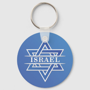 David Flagga stjärna i Israel Nyckelring