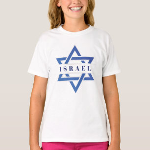 David Flagga stjärna i Israel T Shirt