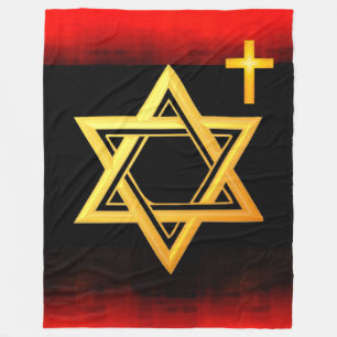 David Fleece Blankets stjärna