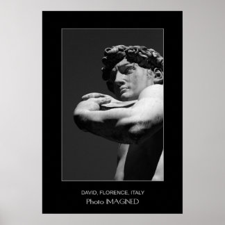 DAVID, FLORENCE, ITALIEN POSTER