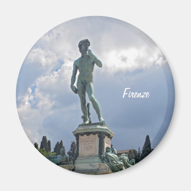 David för MIchelangelo Magnet (Framsidan)