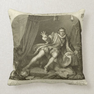 David Garrick (1717-79) som Richard III, agerar V Kudde