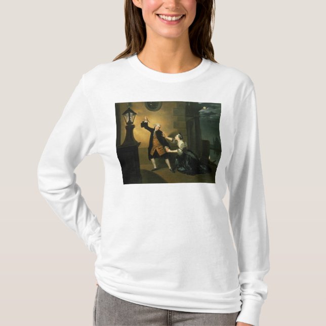 David Garrick som Jaffier och Susannah Maria T Shirt (Framsida)