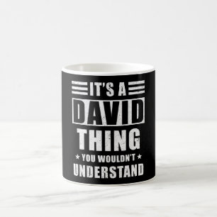 David Gift Kaffemugg