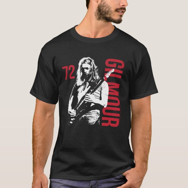 David Gilmour  Gilmour 72 T Shirt (Framsida)
