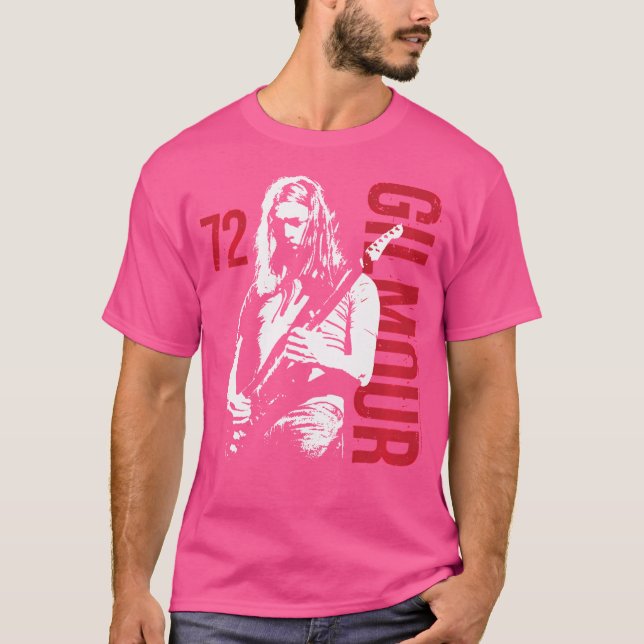 David Gilmour - Gilmour Guitar 72 T Shirt (Framsida)
