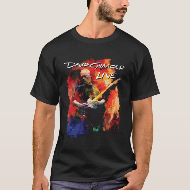 David Gilmour Gilmour Live T Shirt (Framsida)