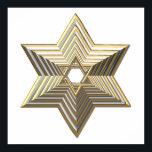 David Golden Star Poster<br><div class="desc">Golden Star of David känner dig fri att lägga till din egen ord och/eller bilder till den här artikeln via Zazzles underbara anpassningsprogram verktyg. Denna design finns också tillgänglig på dussintals andra produkter. Tack för att du stannar! Välsigna dig!</div>