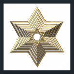 David Golden Star Poster<br><div class="desc">Golden Star of David känner dig fri att lägga till din egen ord och/eller bilder till den här artikeln via Zazzles underbara anpassningsprogram verktyg. Denna design finns också tillgänglig på dussintals andra produkter. Tack för att du stannar! Välsigna dig!</div>