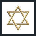 David Golden Star Poster<br><div class="desc">Golden Star of David känner dig fri att lägga till din egen ord och/eller bilder till den här artikeln via Zazzles underbara anpassningsprogram verktyg. Denna design finns också tillgänglig på dussintals andra produkter. Tack för att du stannar! Välsigna dig!</div>