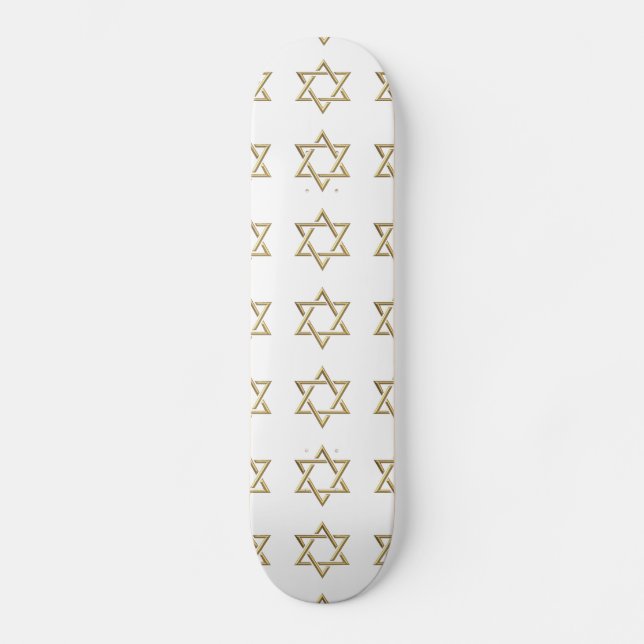 David Golden Star Skateboard Bräda 20,5 Cm (Framsida)