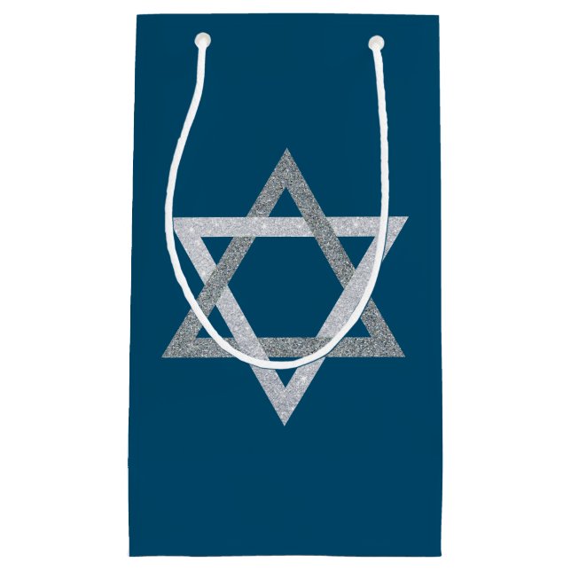 David Hanukkah Glitter stjärna (Framsidan)