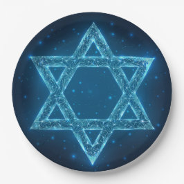 David Hanukkah Glowing Electric Star