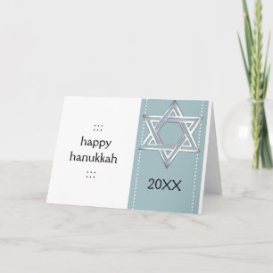 David Hanukkah Greeting Cards stjärna Helgkort