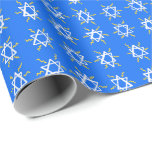 David Hanukkah Mönster Blue White Gift Presentpapper<br><div class="desc">Kolla min butik för mer färg och mönster! Observera också noga hur Zazzle skriver ut mönster och se till att det storleka är okej för dina behov. De upprepar mönster var 36:e tum,  så det kanske inte passar in för dina syften. Detta gäller för alla formgivningar,  inte bara mina:)</div>