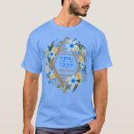 David Hebrews Hebrew-stjärna i lycklig T Shirt<br><div class="desc">David Hebreiska stjärna i lycklig..</div>