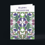 David Helgdag Colorful Lycklig Passover Star Helgkort<br><div class="desc">Dekorativt hälsningskort "Lycklig Pesach" med David-stjärnan på insidan.Du kan anpassa hälsning på framsidan och meddelandet på insidan av kortet.</div>