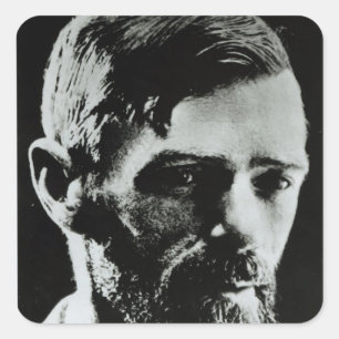 David Herbert Lawrence Fyrkantigt Klistermärke