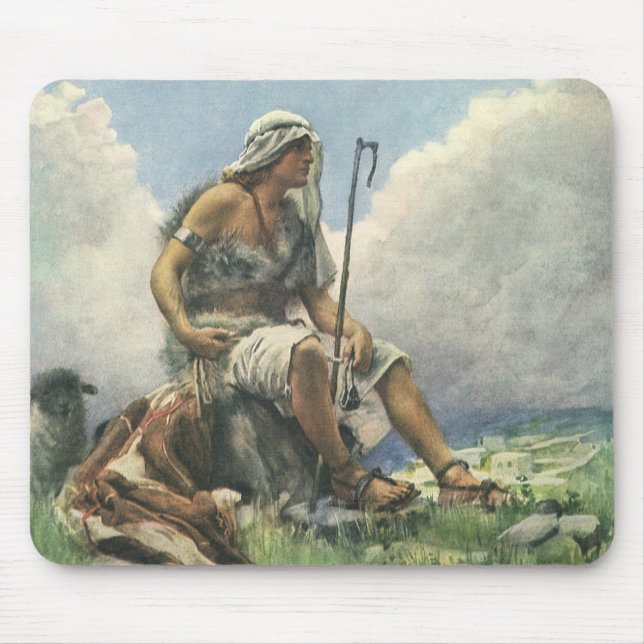 David herden av Copping, gammal religion Musmatta (Framsidan)