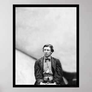 David Herold Lincoln Conspirator 1865 Poster