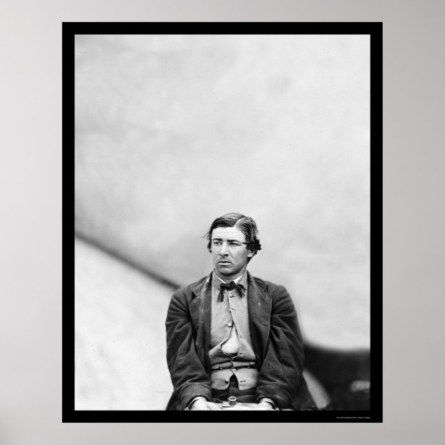 David Herold Lincoln Conspirator 1865 Poster (Framsidan)