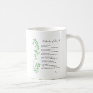David Herren är min Shepherd Bible Verse Kaffemugg