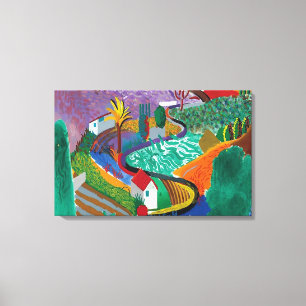 David Hockney - David Hockney Canvastryck