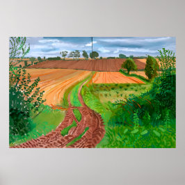 David hockney konst poster
